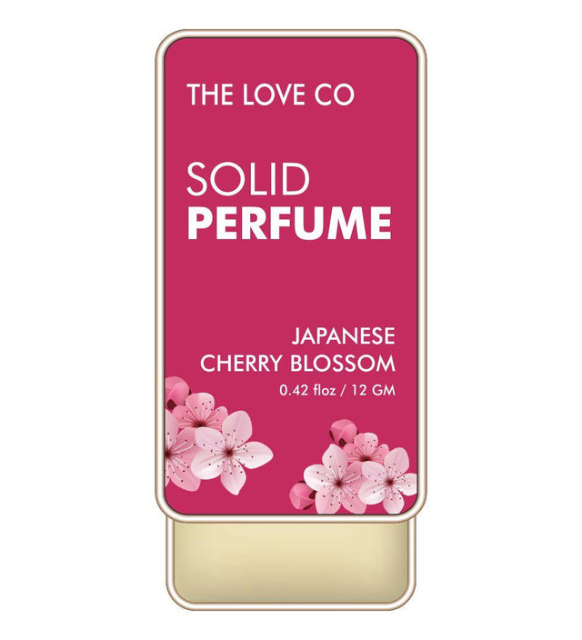 Japanese Cherry Blossom Solid Perfume - The Love Co