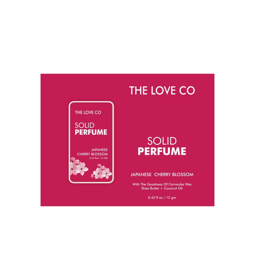 Japanese Cherry Blossom Solid Perfume - The Love Co