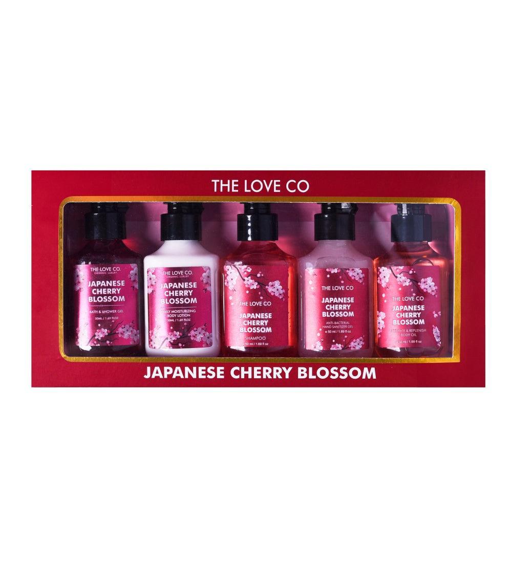 Japanese Cherry Blossom Travel Kit - The Love Co