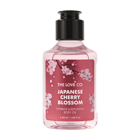 The Love Co Japanese Cherry Blossom Mini Body Oil
