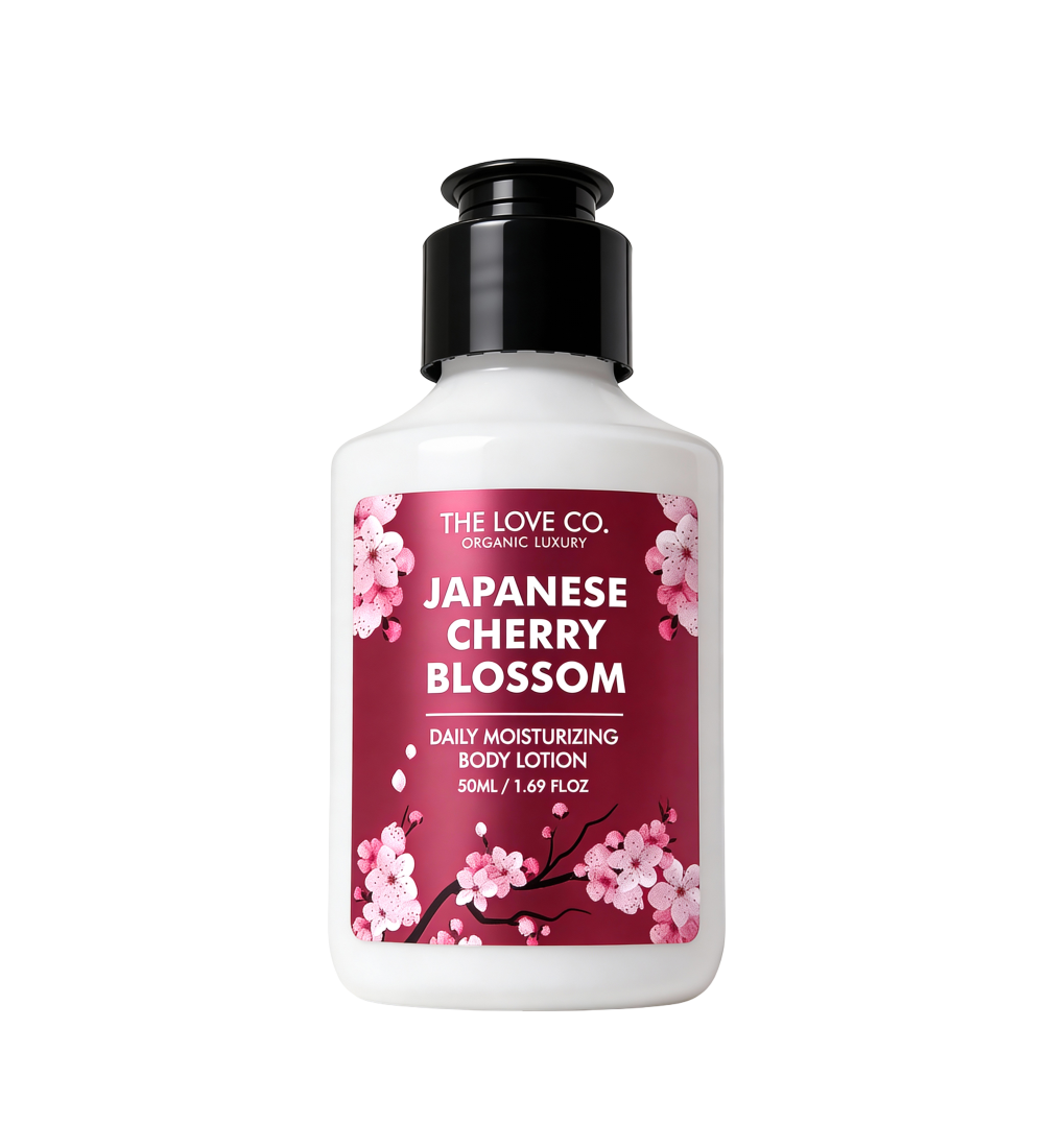 Japanese Cherry Blossom Mini Body Lotion — The Love Co