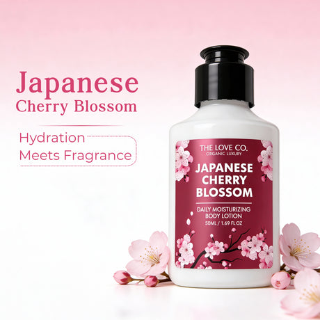 The Love Co Japanese Cherry Blossom Body Lotion