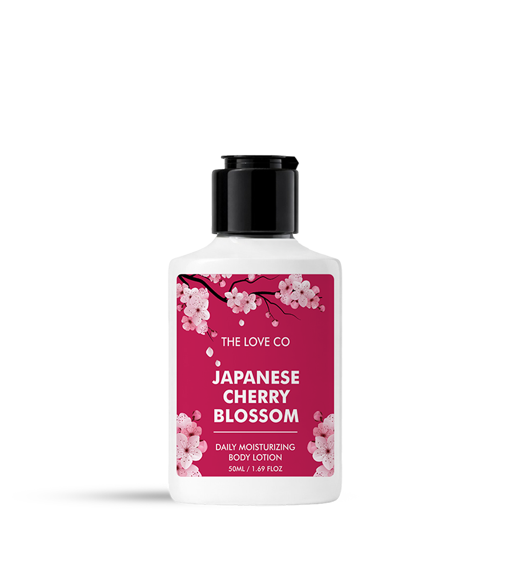 Japanese Cherry Blossom Mini Body Lotion - The Love Co