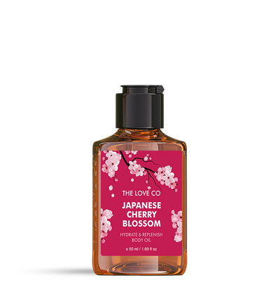 Japanese Cherry Blossom Body Oil · Travel