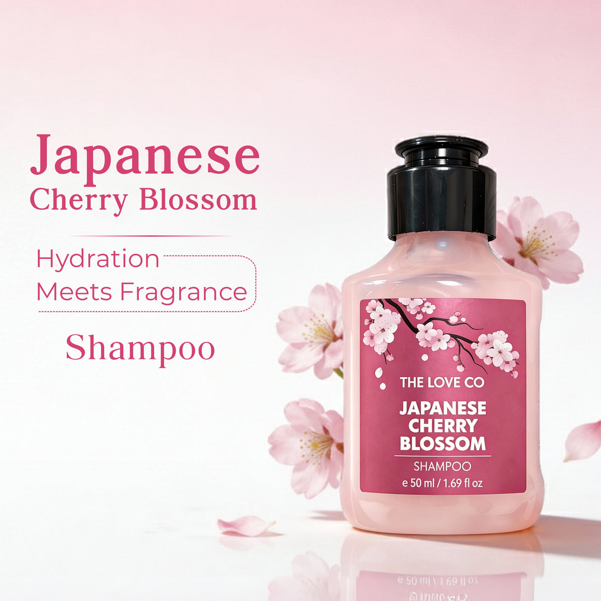 The Love Co Japanese Cherry Blossom Shampoo