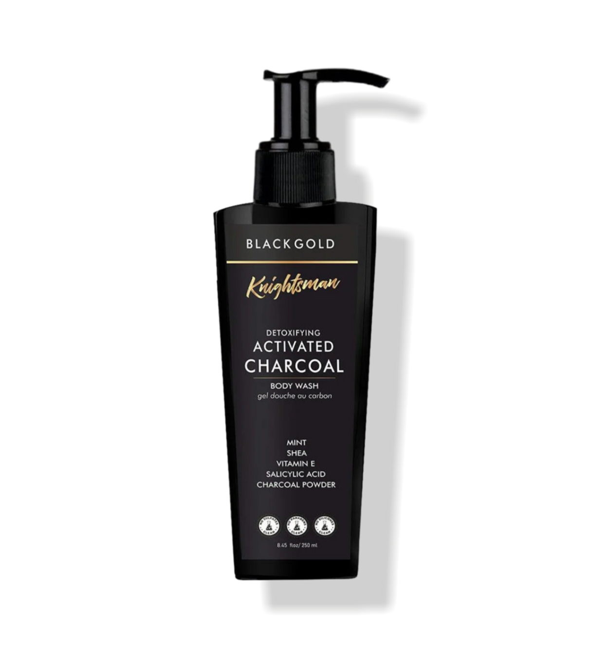 Activated Charcoal Men's Body Wash