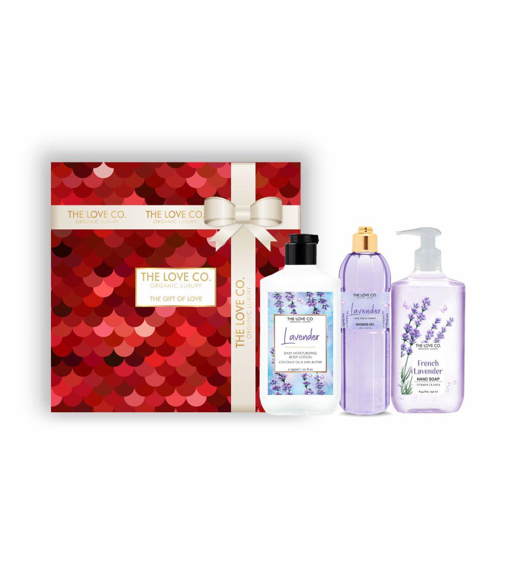 Lavender Love Gift Set: A Blissful Retreat for the Senses - The Love Co