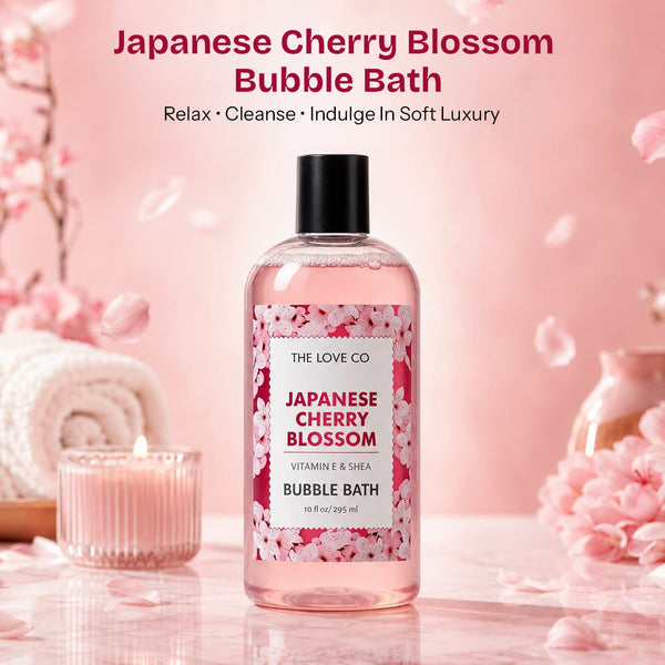 Japanese Cherry Blossom Bubble Bath