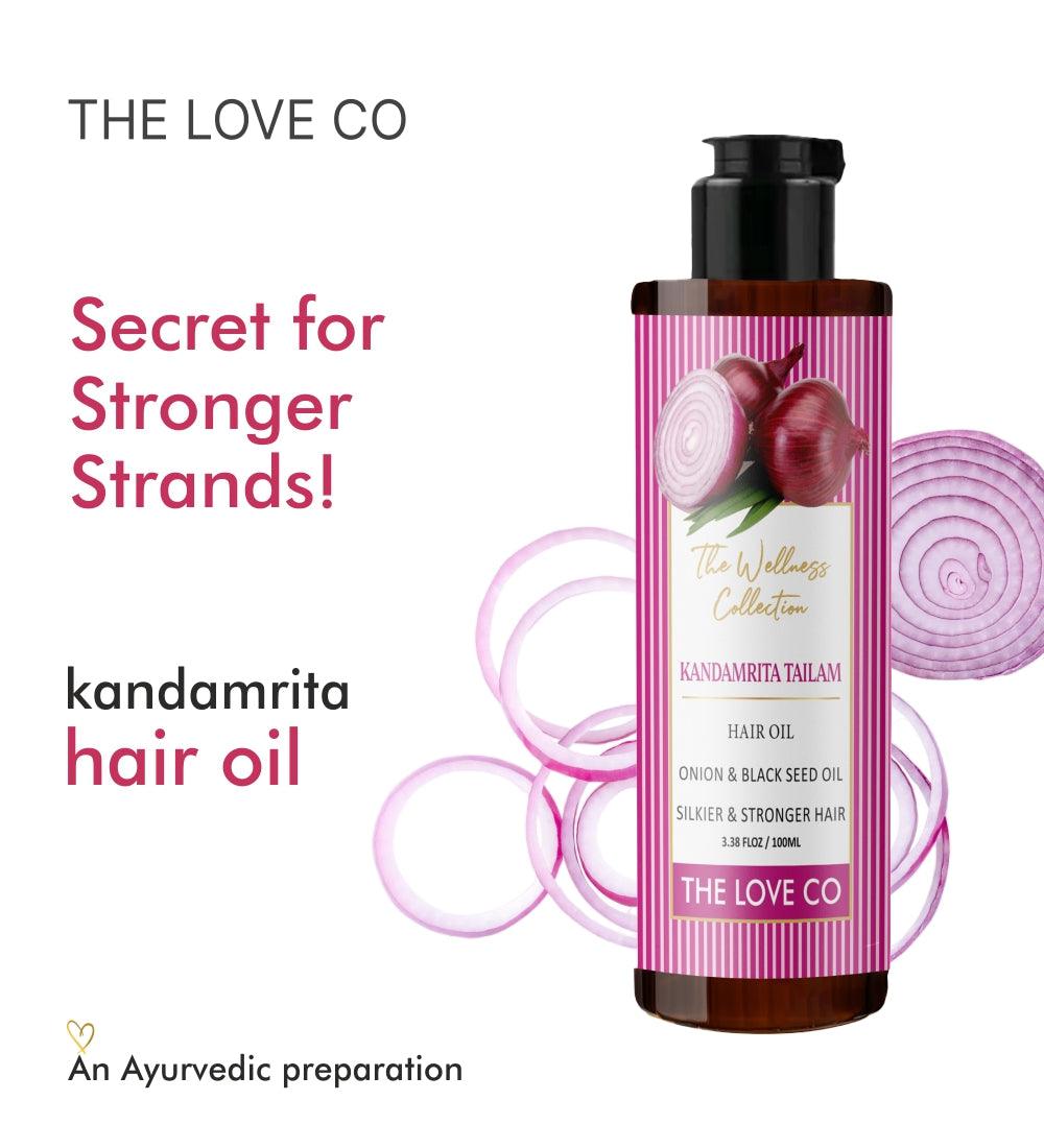 Onion Hair Fall Oil - The Love Co