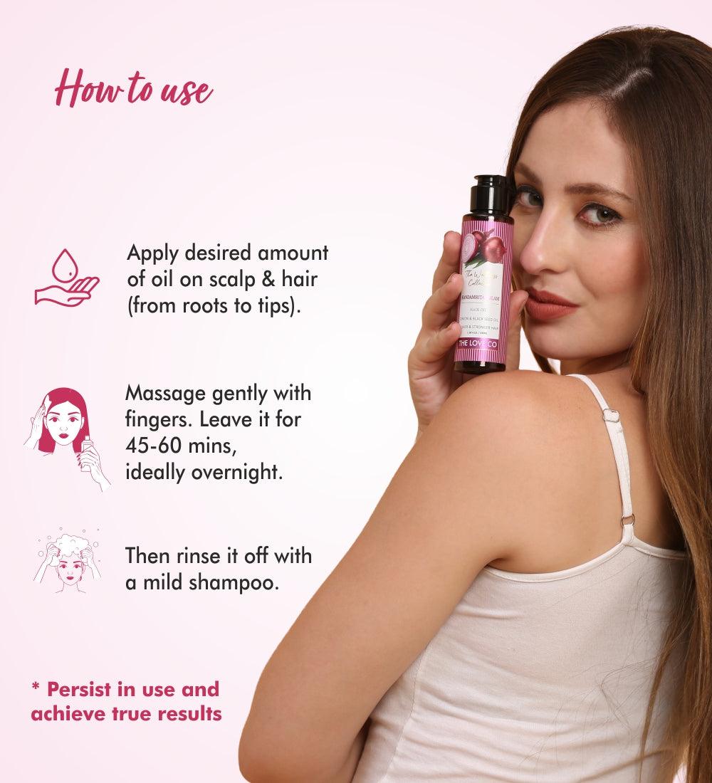 Onion Hair Fall Oil - The Love Co