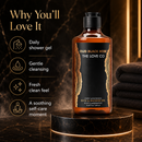 Black Rose & Oudh Body Wash — Rose-Oud Shower – view 4 | The Love Co