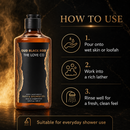 Black Rose & Oudh Body Wash — Rose-Oud Shower – view 5 | The Love Co