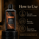 Oud Eksha Body Wash — Bold Oud Shower Gel – view 5 | The Love Co