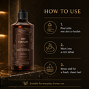 Oud Fantasy Body Wash — Bright Lime + Oud – view 5 | The Love Co