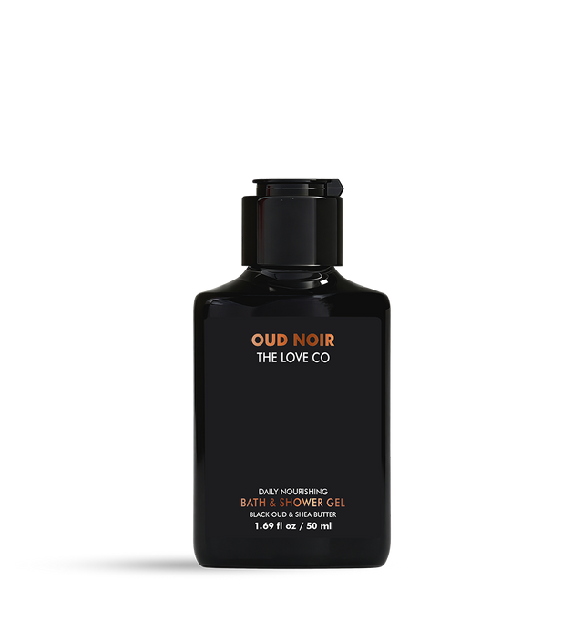 Oud Noir Mini Body Wash 50ml — Night Travel Oud | The Love Co