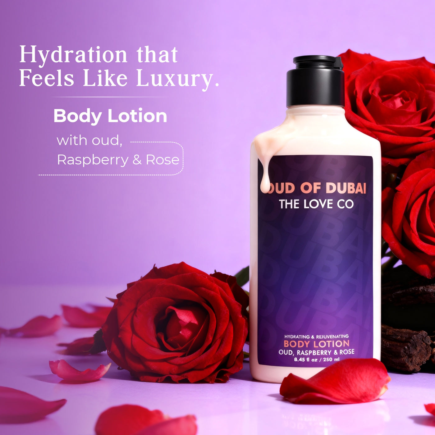 Oud Of Dubai Body Lotion — ingredients and key actives panel