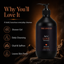 Oud of Love Shower Gel — Soft Oud, Halal-Friendly – view 3 | The Love Co