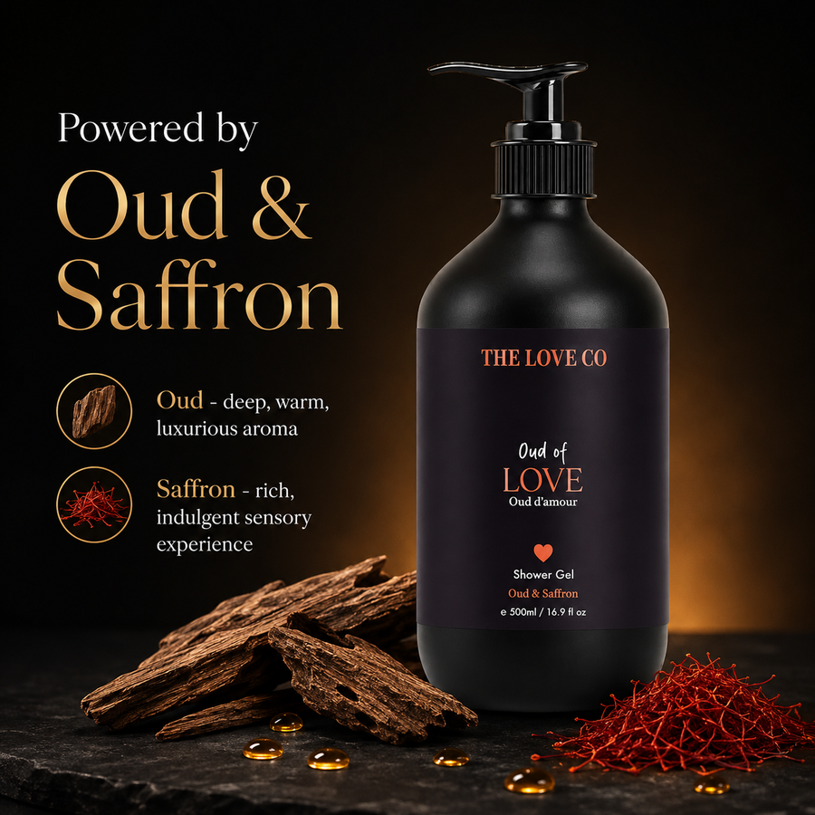 Oud of Love Shower Gel — Soft Oud, Halal-Friendly – view 4 | The Love Co
