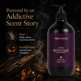 Oud of Romance Shower Gel — Rose + Amber Oud, Evening Ritual – view 4 | The Love Co