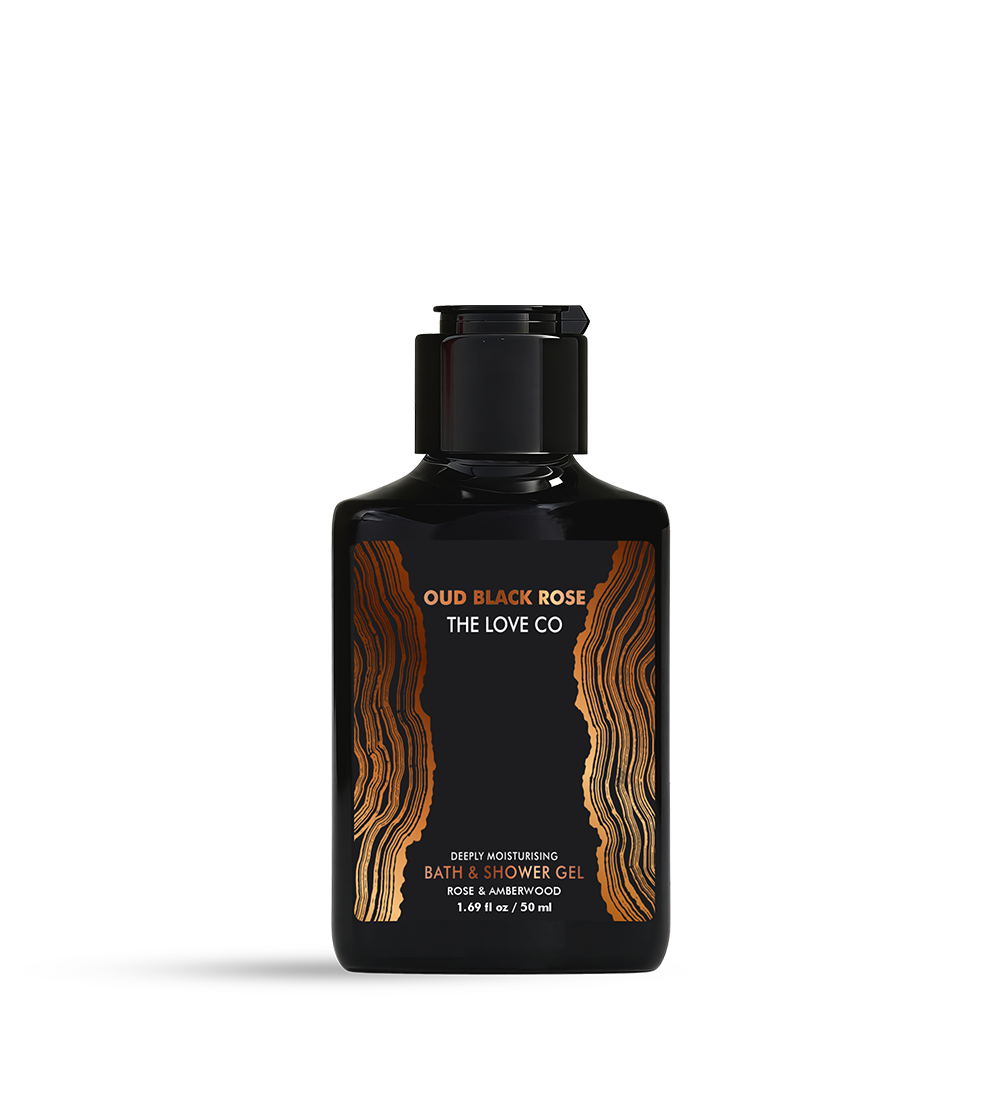 Oud Black Rose Mini Body Wash 50ml — Travel | The Love Co