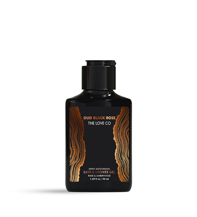 Oud Black Rose Mini Body Wash 50ml — Travel | The Love Co