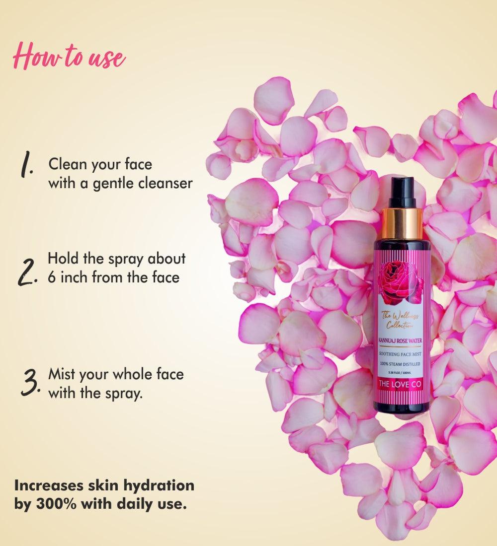 Rose Water Toner - The Love Co