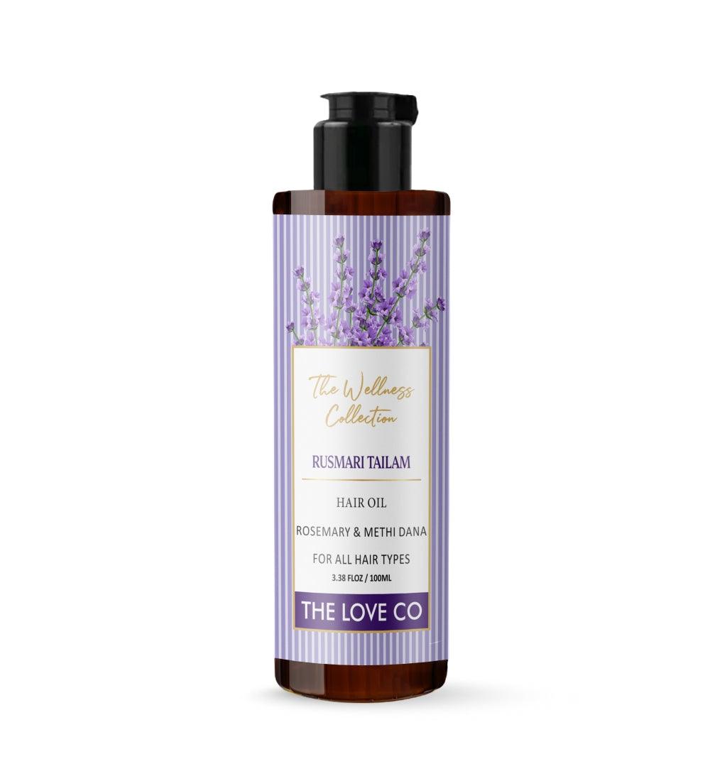 Rusmari Tailam Rosemary & Meethi Dana Hair Oil - The Love Co