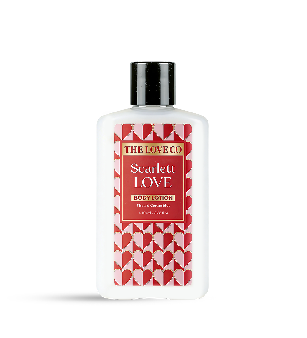 Scarlett Love Body Lotion – Enchant Your Skin with Floral Romance - The Love Co