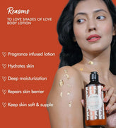 Shades of Love Body Lotion — texture and consistency