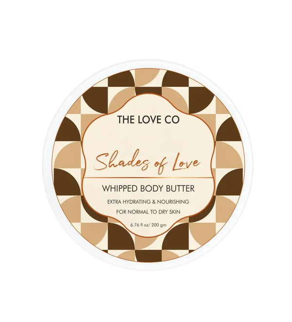 Shades Of Love Whipped Body Butter — ingredients and key actives panel