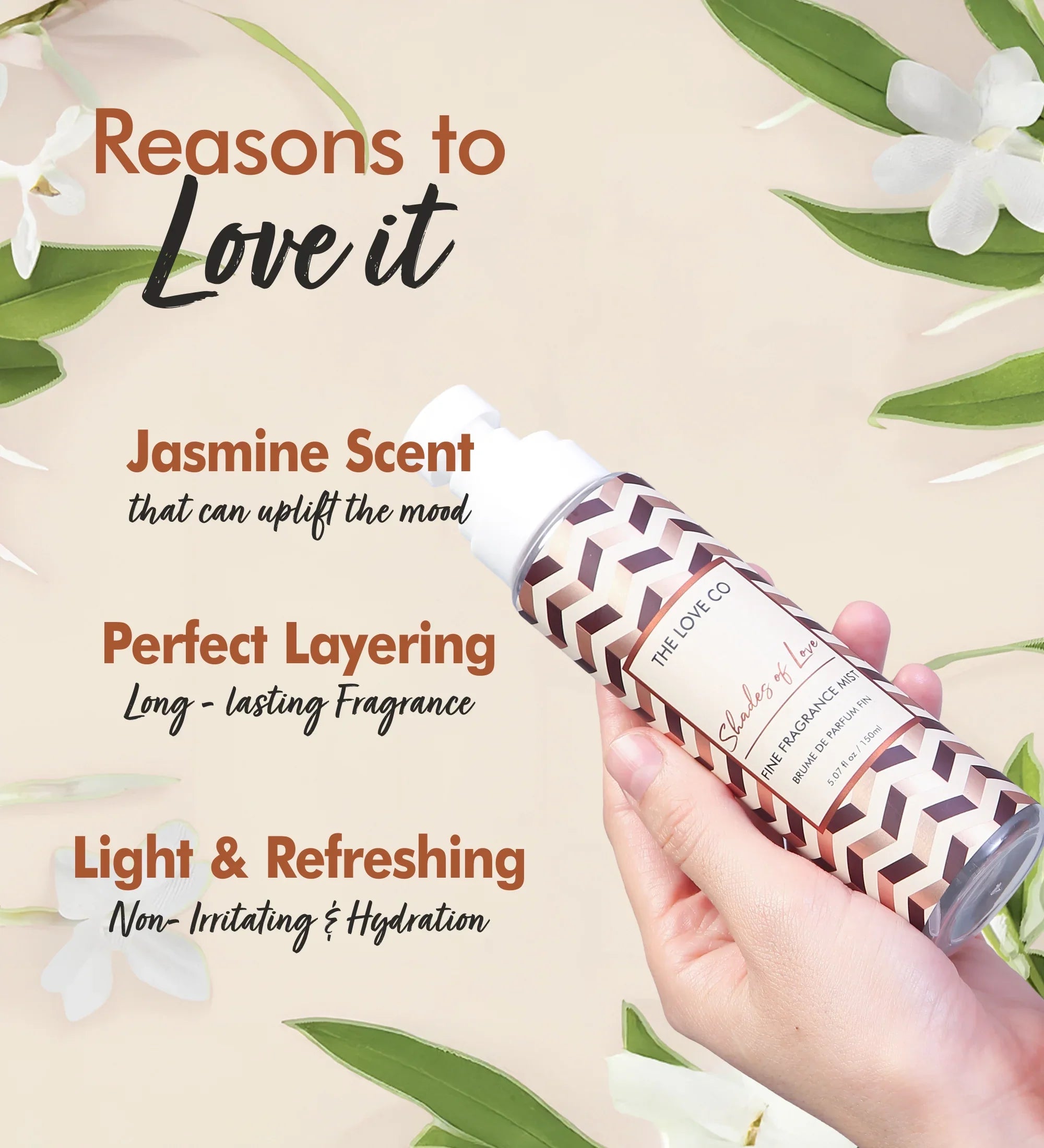 Shades of Love Body Mist - The Love Co