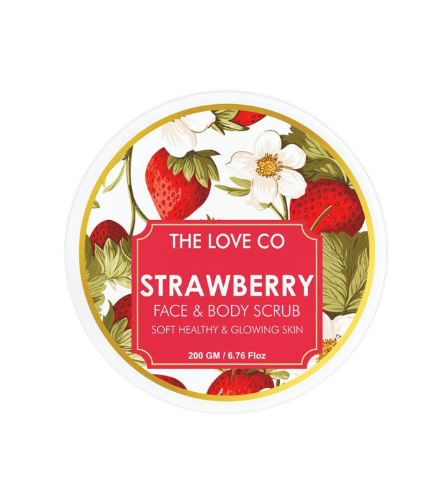 Strawberry Face & Body Scrub - The Love Co