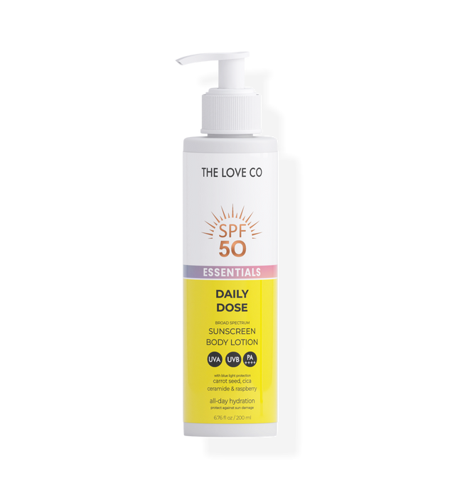 The Love Co Daily Dose Sunscreen Lotion