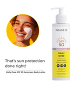 The Love Co Daily Dose Sunscreen Lotion