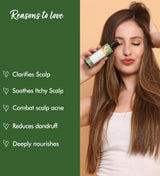 Tarapatra Tailam Tea Tree Lemon & Neem Hair Oil - The Love Co