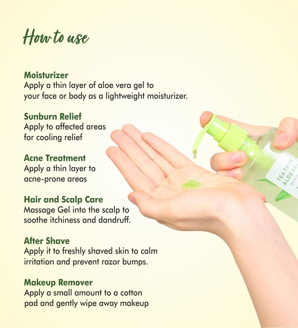 Tea Tree Aloe Gel - The Love Co