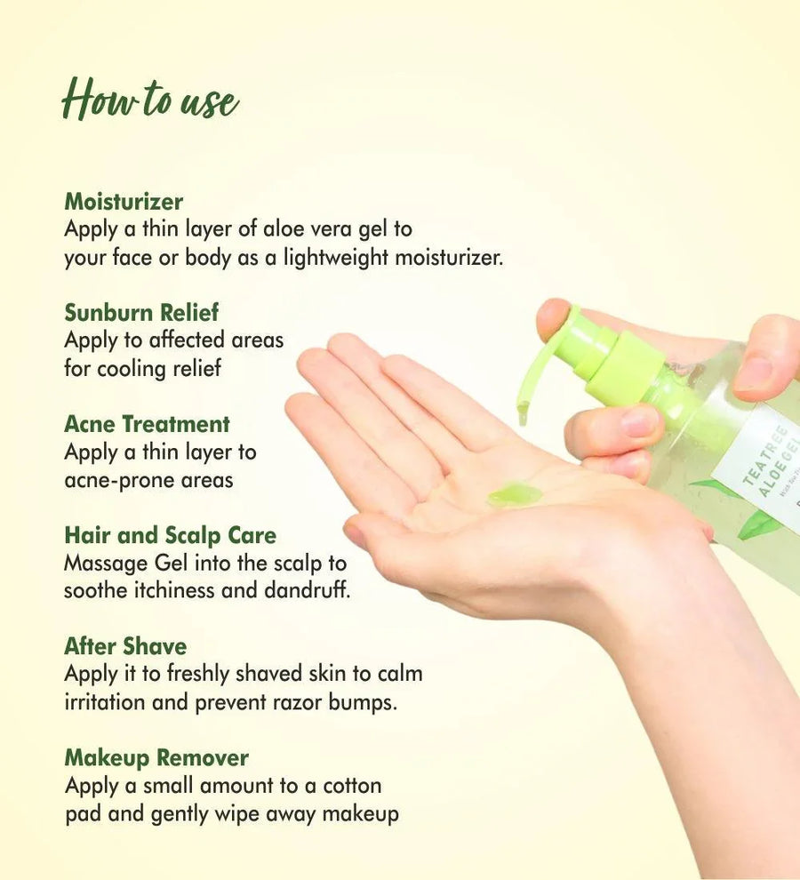 Tea Tree Aloe Gel - product image