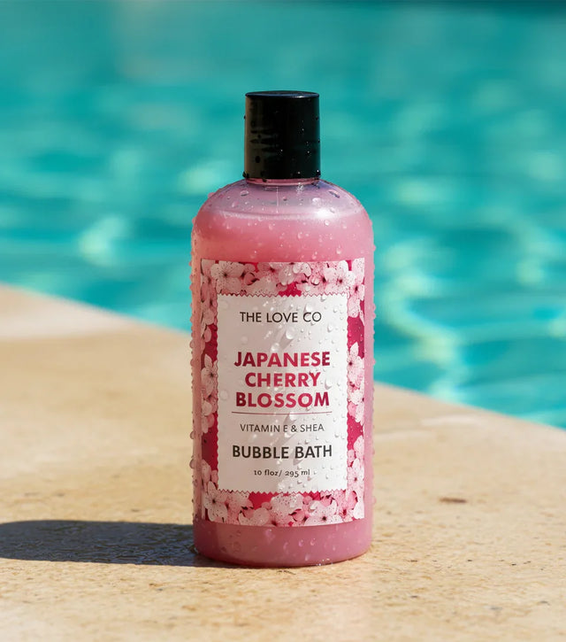 Japanese Cherry Blossom Bubble Bath - The Love Co