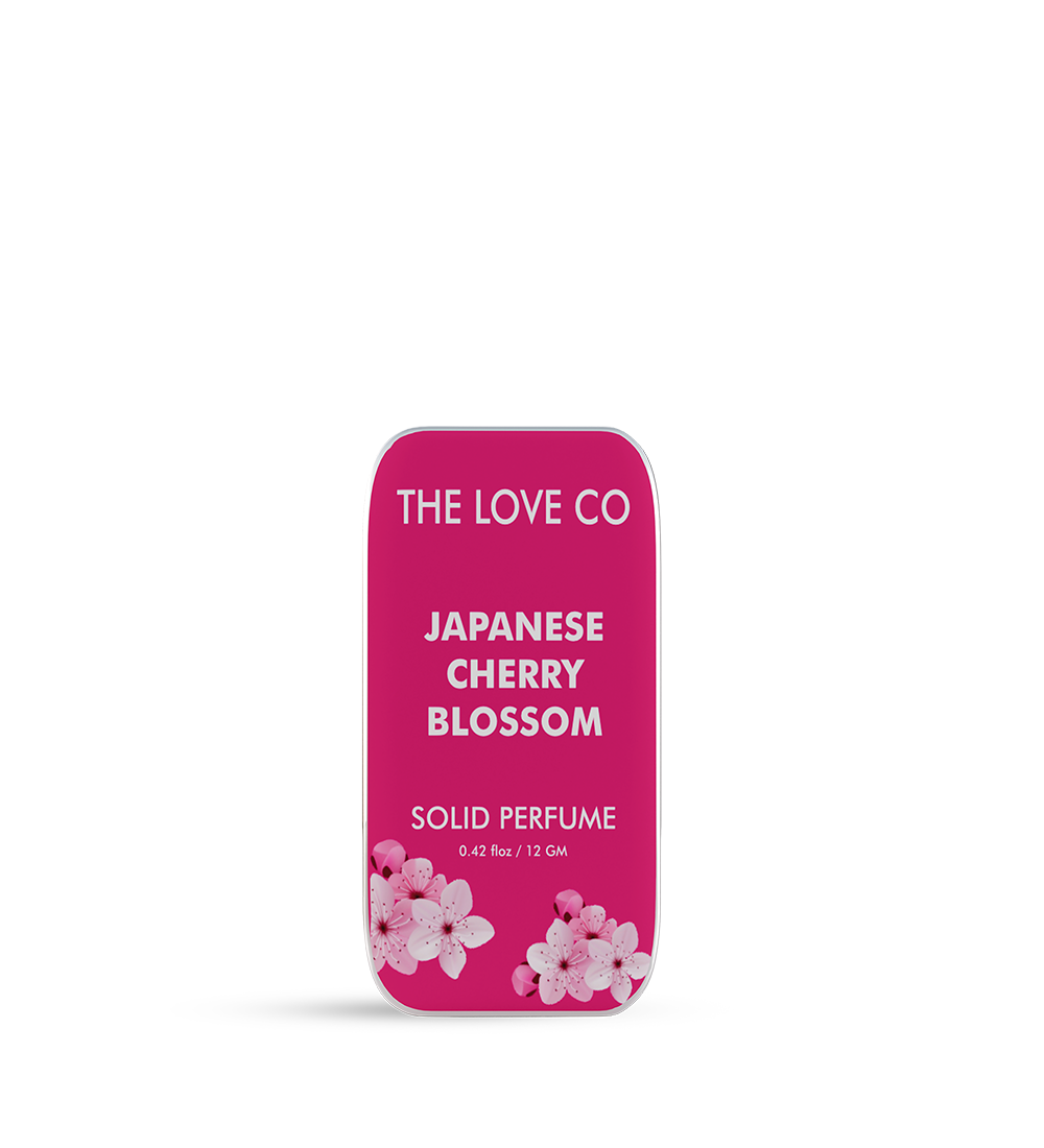 Japanese Cherry Blossom Solid Perfume - The Love Co