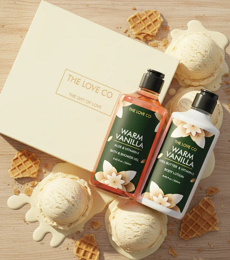 Warm Vanilla Duo Gift Set - The Love Co
