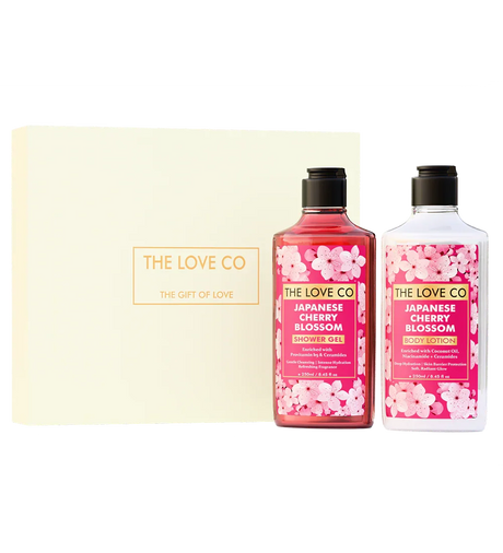 Japanese Cherry Blossom Duo Gift Set - The Love Co