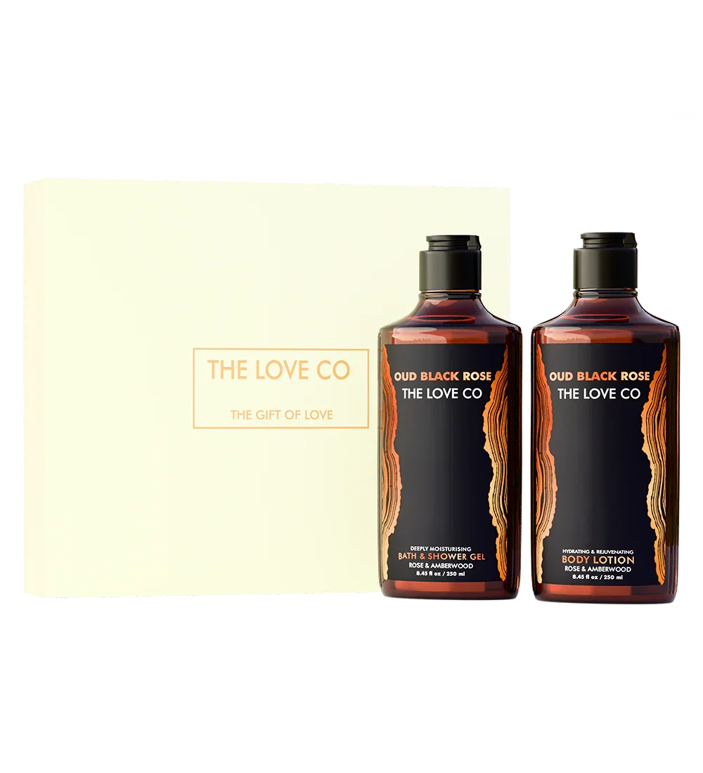 Black Rose Oudh Duo Gift Set - The Love Co