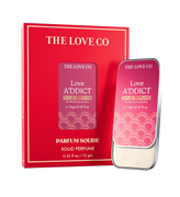 Love A'ddict Solid Perfume — front of bottle, fragrance-led body care