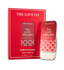 This Love Solid perfume — front of bottle, fragrance-led body care