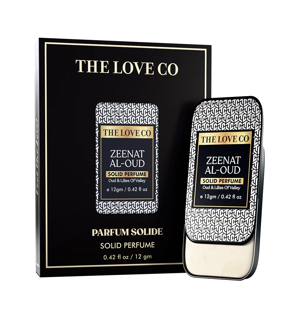 Zeenat Al-Oud Solid Perfume — front of bottle, fragrance-led body care