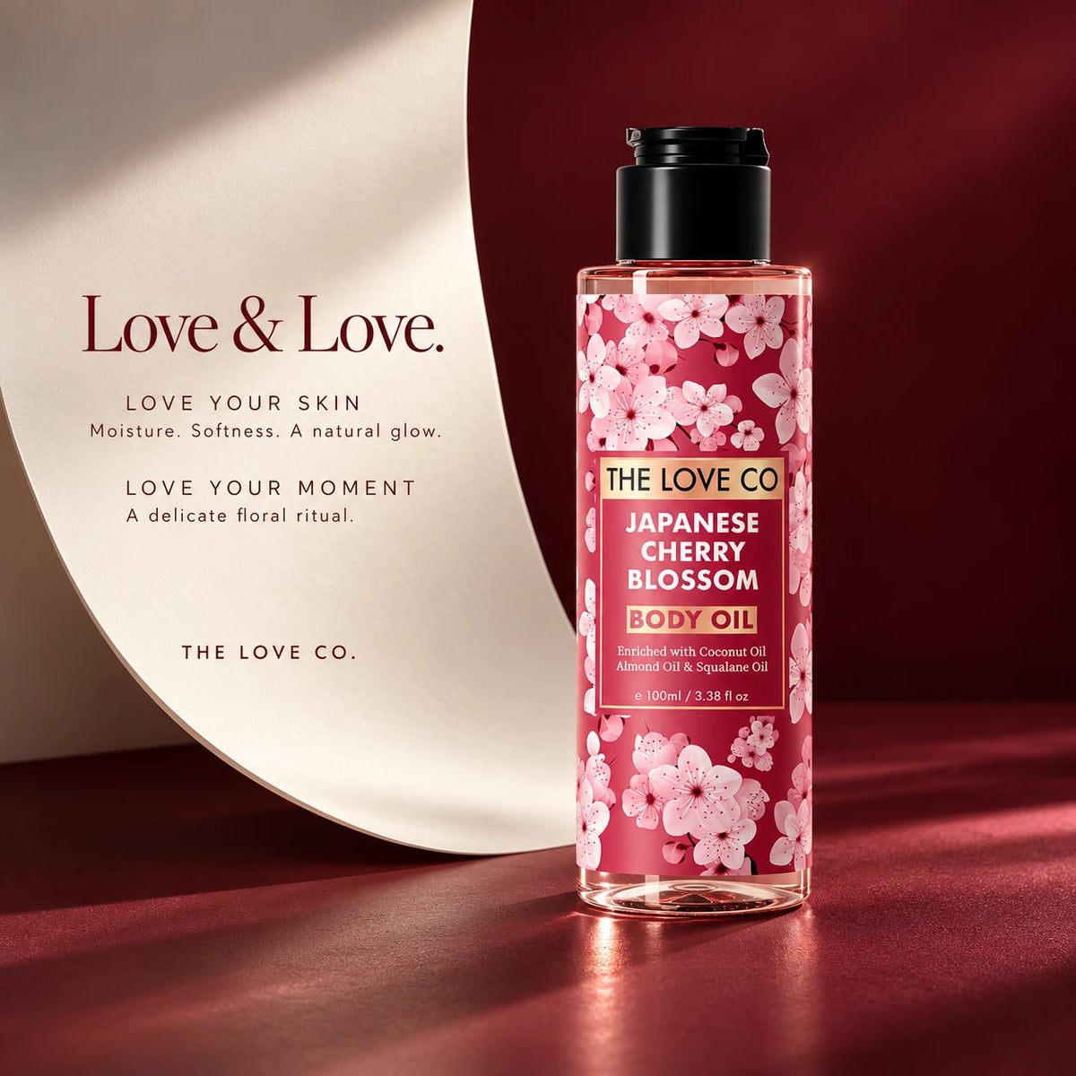 Love & Love Japanese Cherry Blossom Body Oil