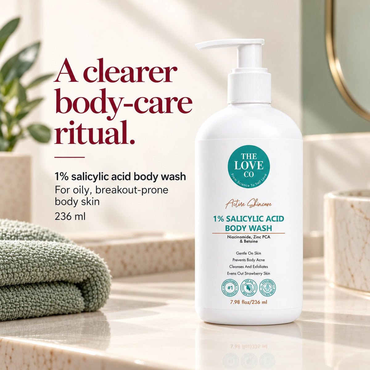 1% Salicylic Acid Body Wash, benefits