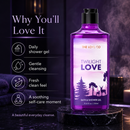 Twilight Love Body Wash — Berry, Rose, Musk – view 3 | The Love Co