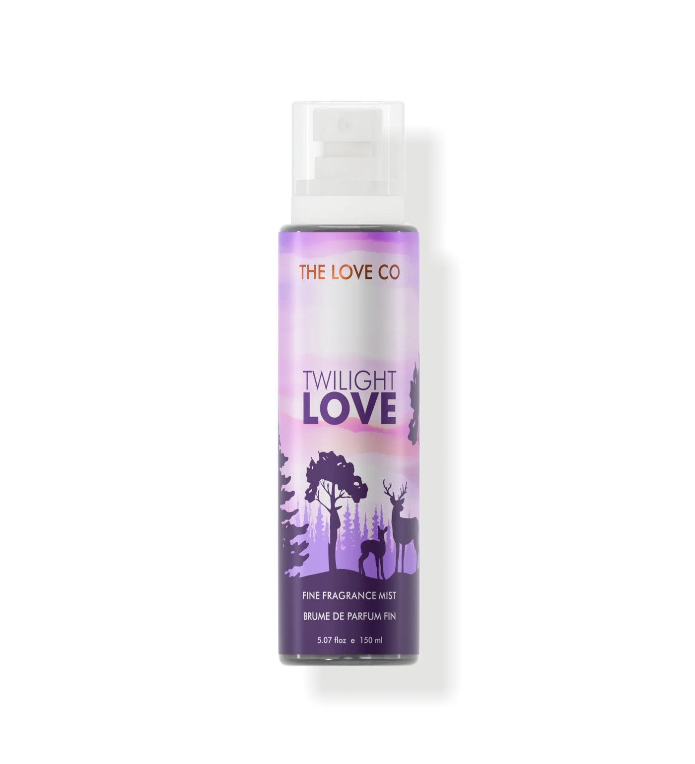 Twilight Love Body Mist — front of bottle, fragrance-led body care