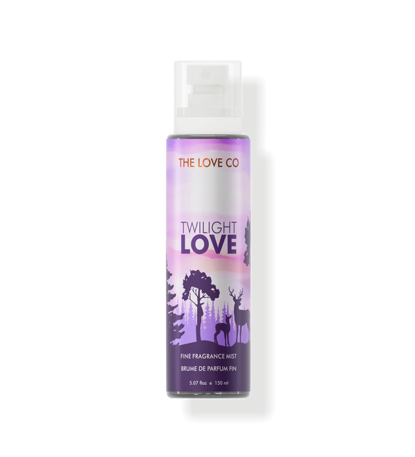 Twilight Love Body Mist — front of bottle, fragrance-led body care